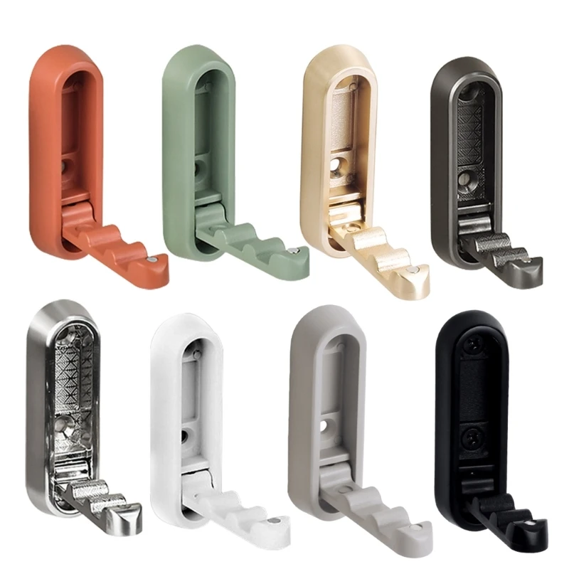 

Multiple Use Retractable Hook Metal Wall Hook for Hanging Accessories in Styles