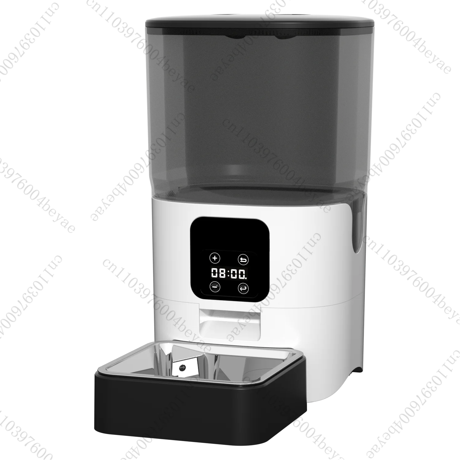 App WiFi controls the smart feeder for dog and cat food bowls