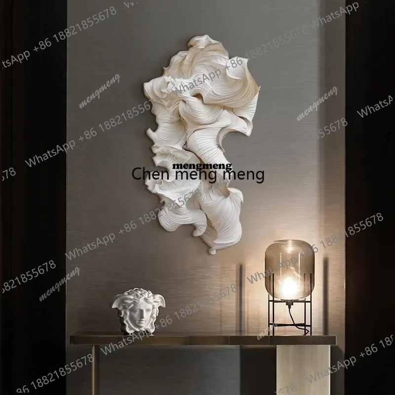 A55 Entrance entrance corridor aisle decorative painting 3D three-dimensional paper art high-end light luxury hanging painting