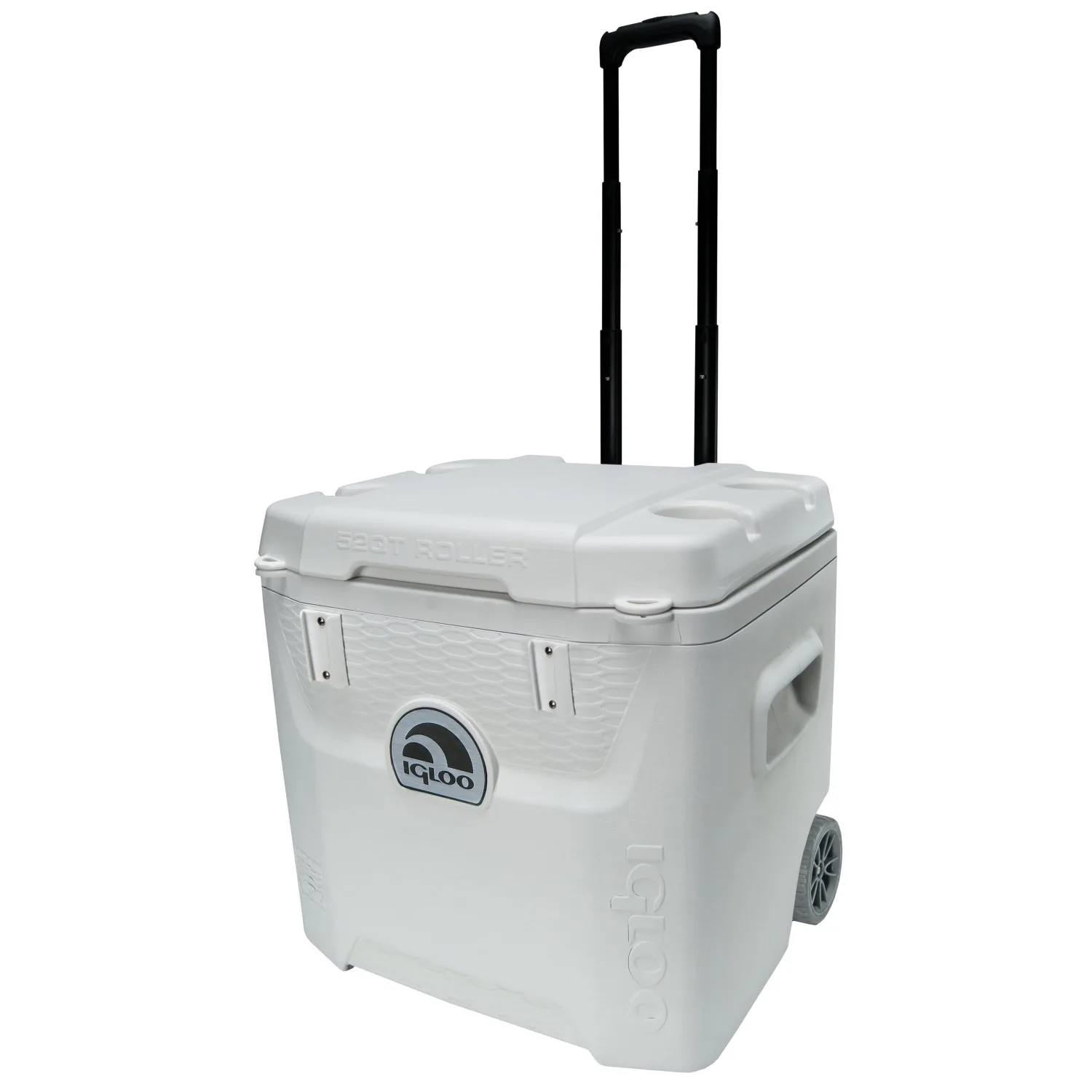 

Igloo 52 QT 5-Day Marine Ice Chest Cooler with Wheels, White