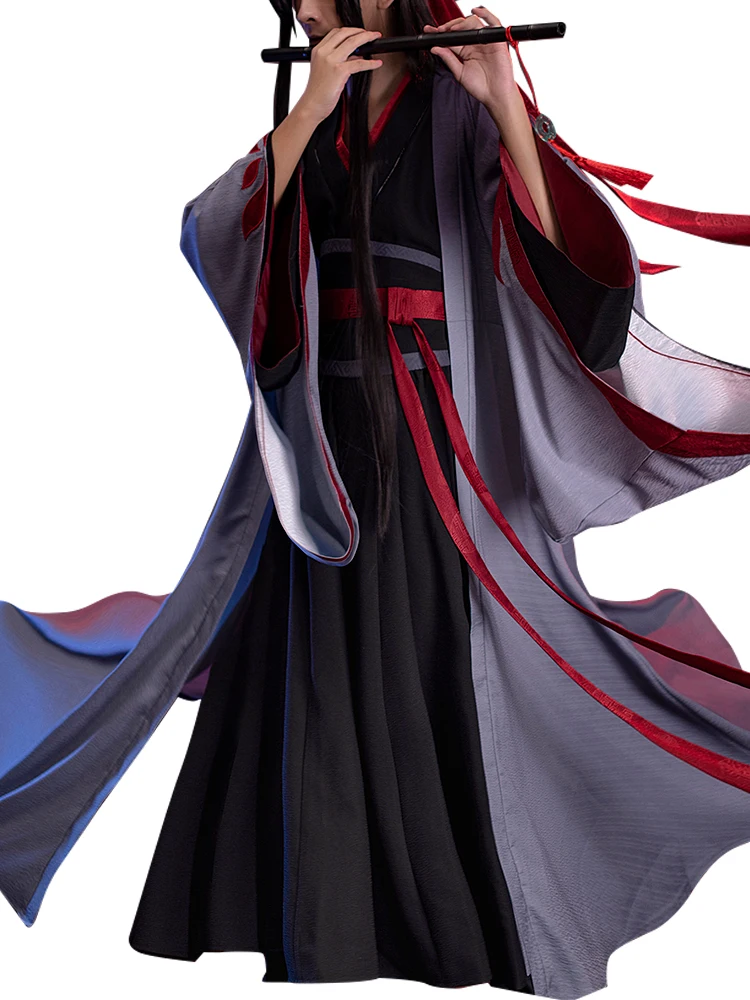 Cosplay de Wei Wuxian Demon Path para hombres, disfraz de Patriarca, juego de Cos, uniforme de fiesta de Anime para Halloween