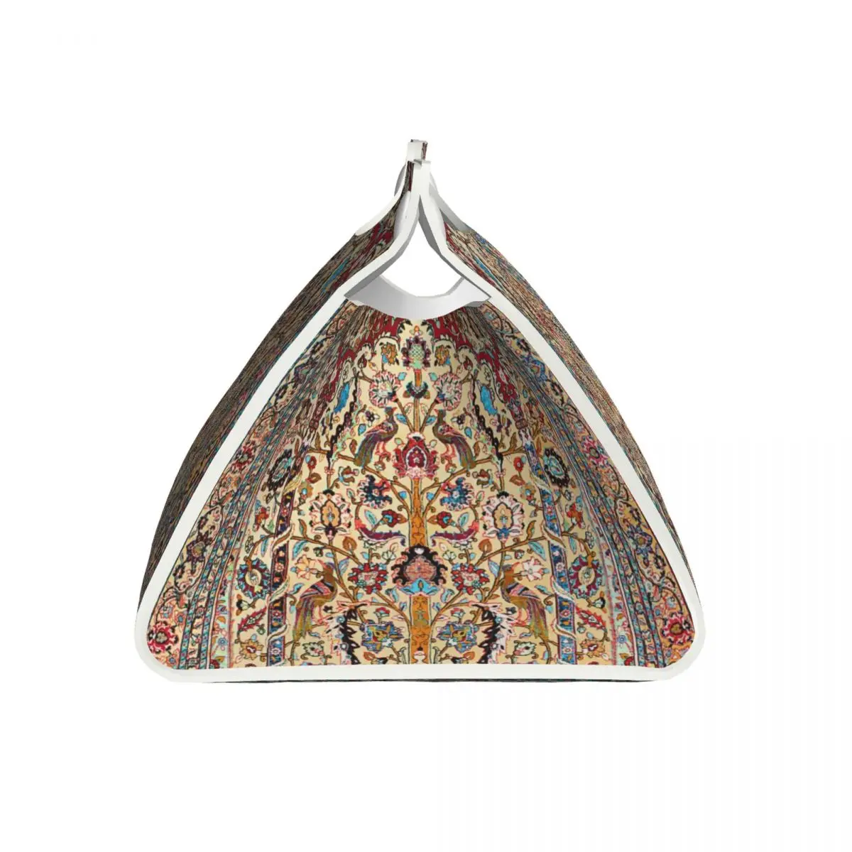 Custom Persian Tissue Box Cover for Bathroom Home Bohemian Turkish Ethnic Kilim Rectangular PU Leather Facial Tissue Box Holder