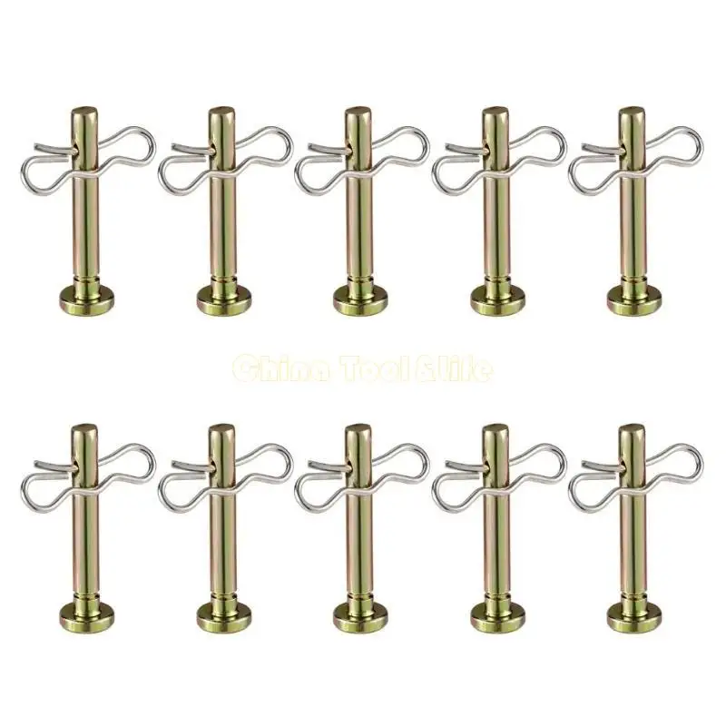 

57QF 10Pcs Shear Pin and 10Pcs Split Pin Replacement Kit for Snow Blower for Various Models