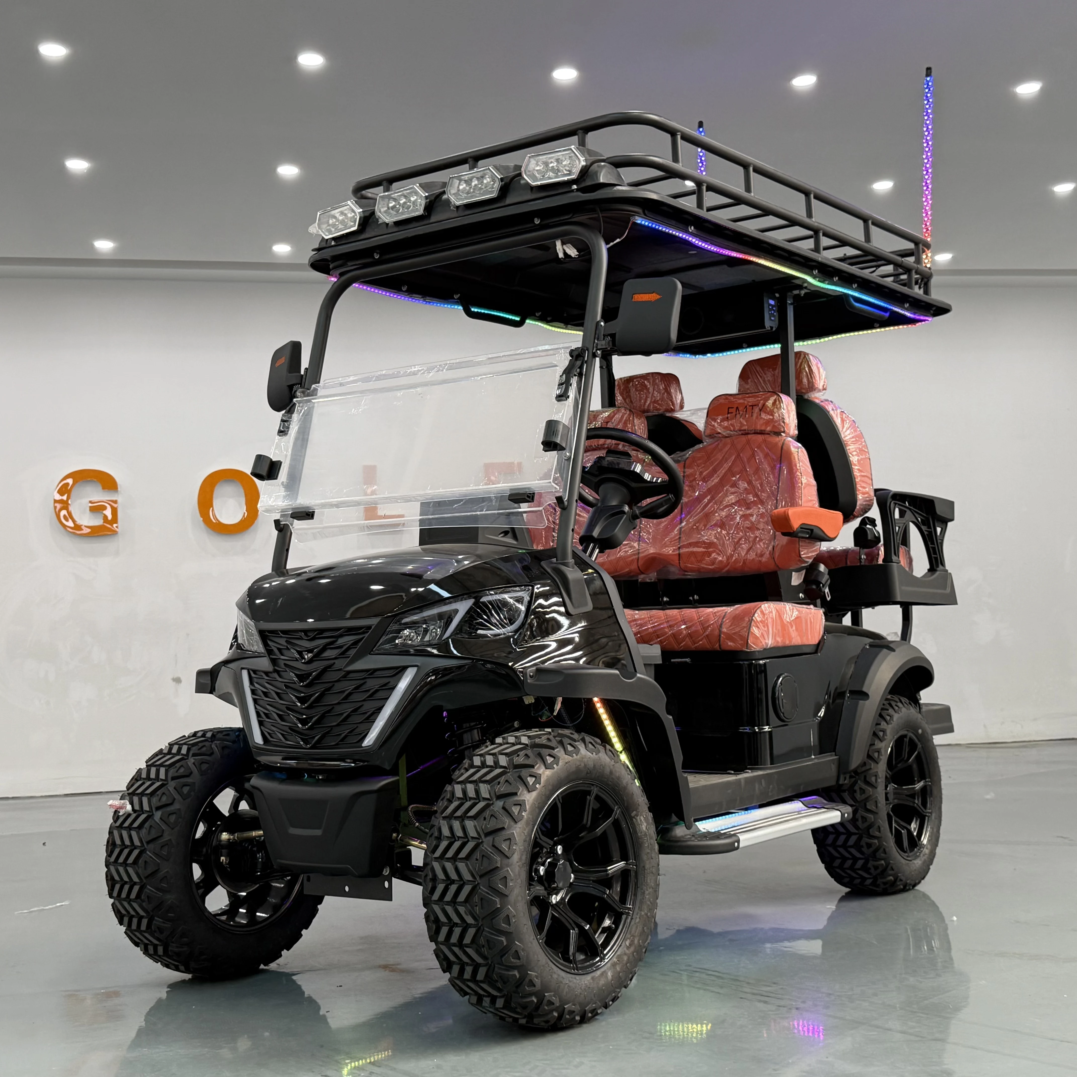 Newest Scooter Golf Carts Fold Push Sale 2026 Vehicle Wholesale Lifted Seat Kart Manufacture 5kw Golf Buggy