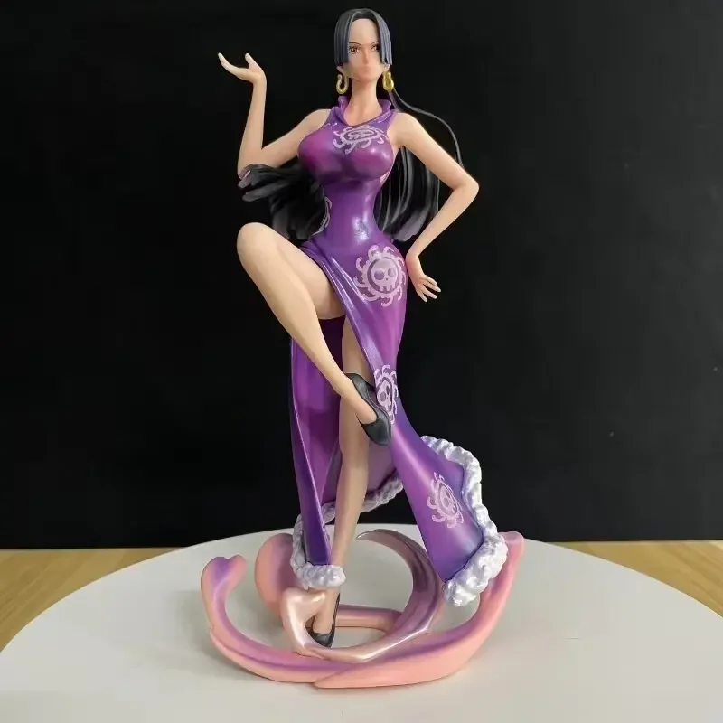 Nova uma peça anime menina figura boa hancock figura de ação pvc colecionável decoração modelo boneca crianças brinquedos presente brithday