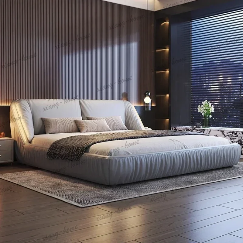 FG 180x200cm frame king size Bed bases frame twin queen bedroom bed designer Artificial Leather Bed Master high furniture full s