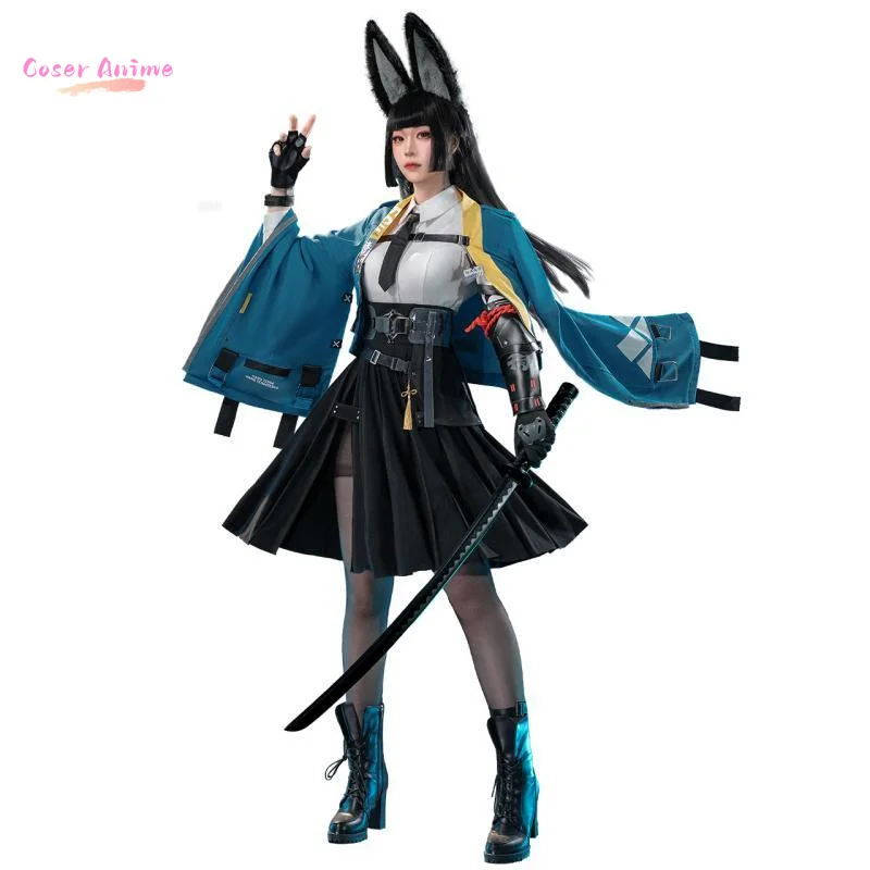 【Coser】星見みやび コスプレ衣装 ゲーム Zenless Zone Zero 制服 ハロウィンパーティー 女性用 男性用 カーニバル小道具