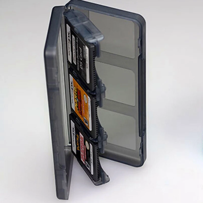 Baay 3x klar 6 in 1 Spielkarte Aufbewahrung koffer Patrone Box für Nintendo 3ds xl ll nds dsi