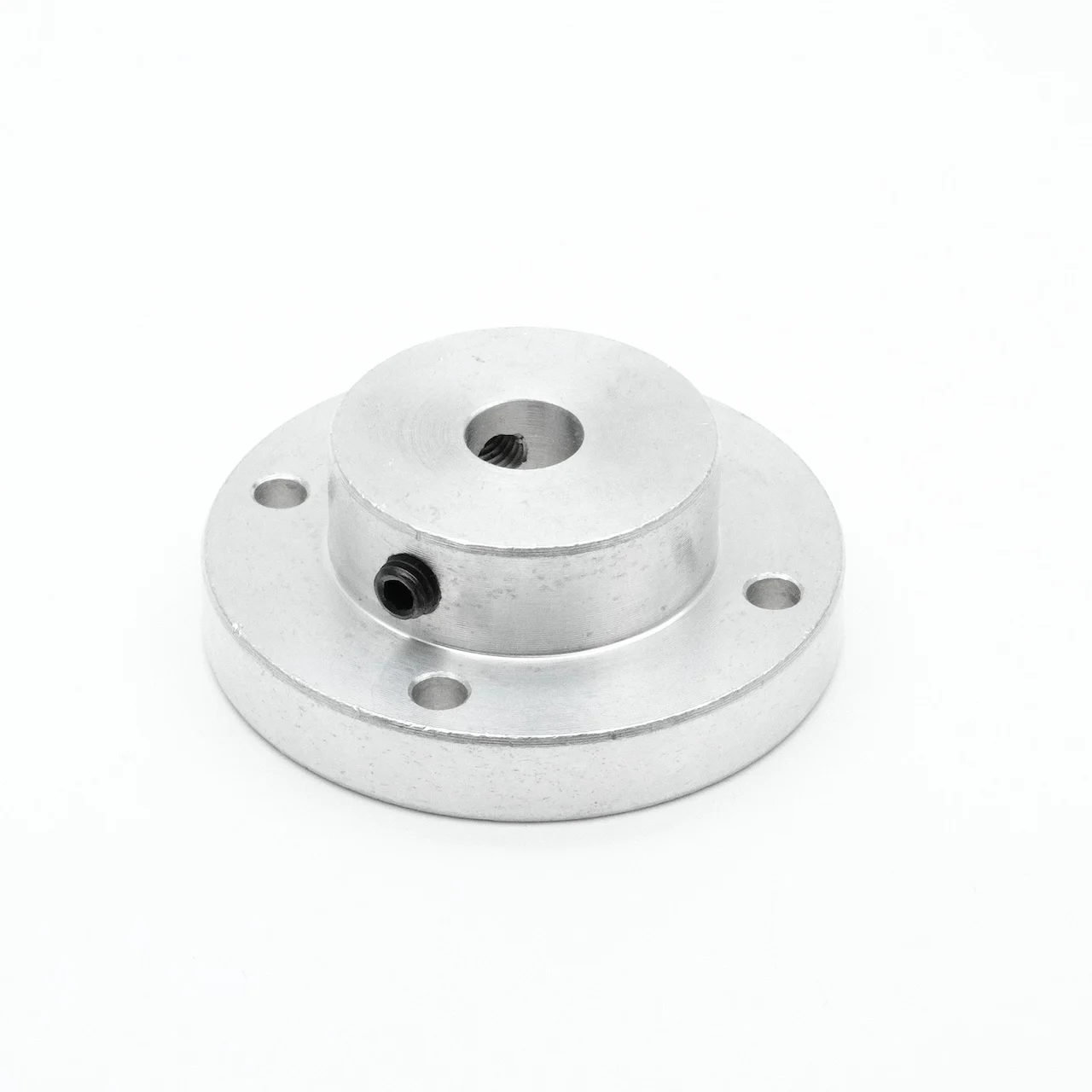 Aluminum Alloy Flange Coupling 5/6/6.35/7/8/9/10~22MM Hole-Keyway 50MM Rigid Transmission Shaft Connection