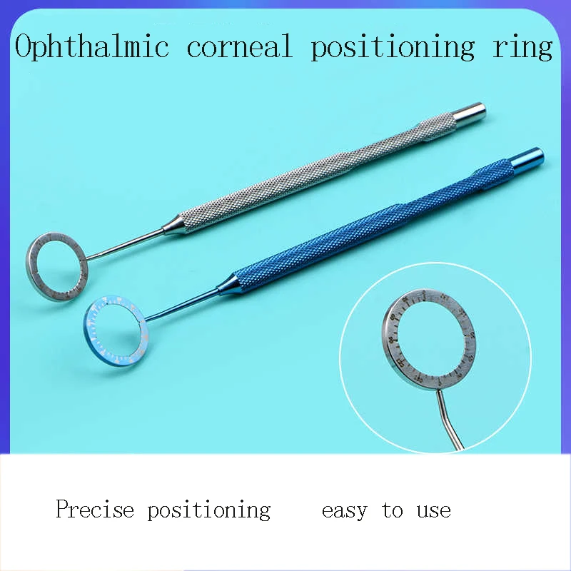 Microophthalmic instrument eye fixation ring corneal label ring hypermammary