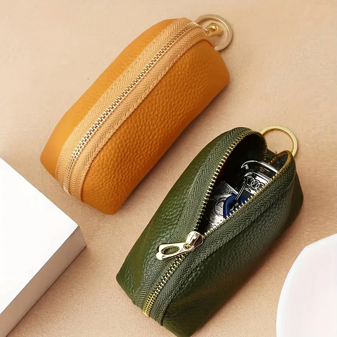 Dumpling Bag, Key Bag, Large-capacity Wallet, PU Bag, Multi-functional Unisex Change Bag Universal Wallet Small Pu Coin Wallet