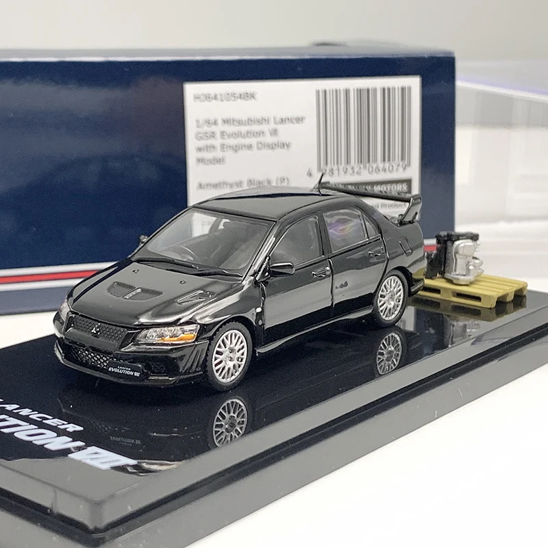 ホビージャパン-1-64-ランサーエボリューション-vii-gsr-合金車ダイキャスト-車両カーモデルミニチュアスケールモデルカーコレクションギフト用