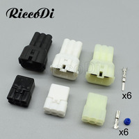 1-20Kit Sets Sumitomo 6 Pin HM 090 Male Female Motorcycle Connector Electrical Connector Fit Toyota 6189-6171 6180-6181
