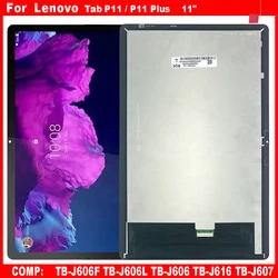 For Lenovo Tab P11 / P11 Plus TB-J606F TB-J606L TB-J606 TB-J616 TB-J607 J606 J616 LCD Display Touch Screen Digitizer Assembly