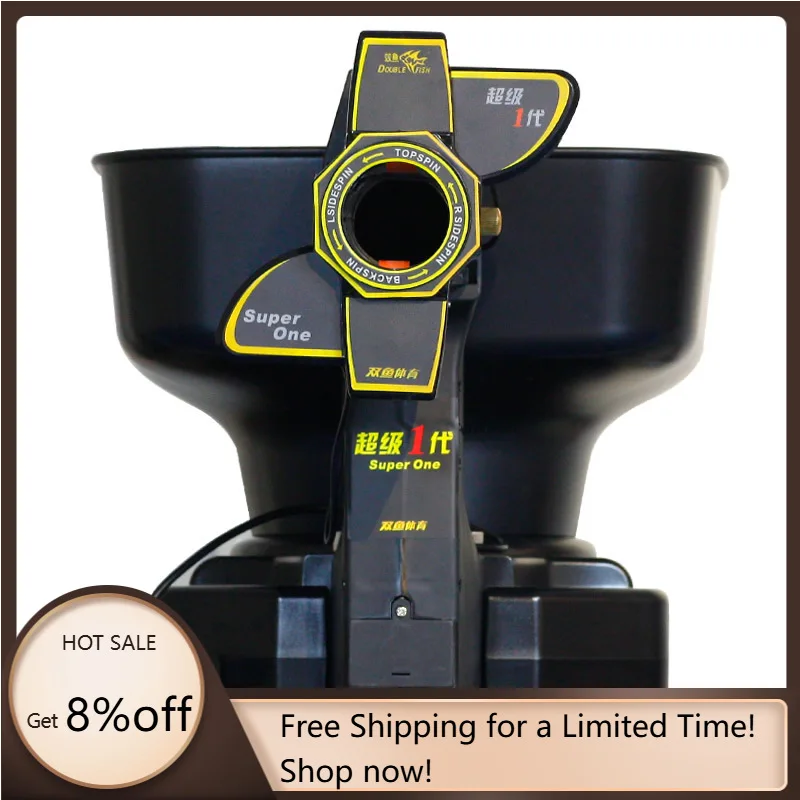 آلة تنس الطاولة الأوتوماتيكية ذات السمك المزدوج STLF آلة كرة فائقة I آلة تنس الطاولة المنزلية آلة تقديم تنس الطاولة