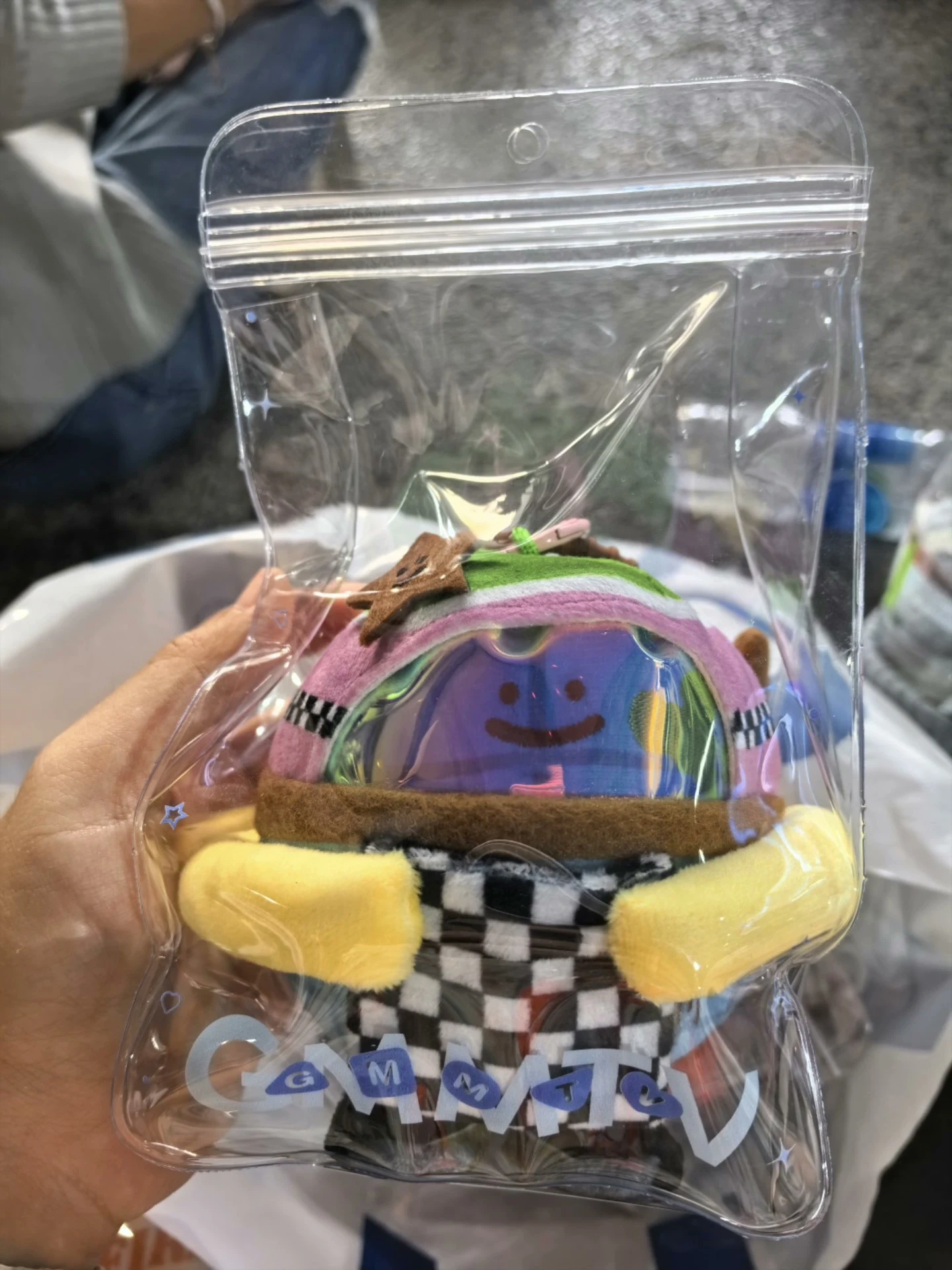 

2026 New Official In Stock Gmmtv Thai Star Earthmix Breezy Ballon Keychain Lol Mr.Saturnworld Pendant