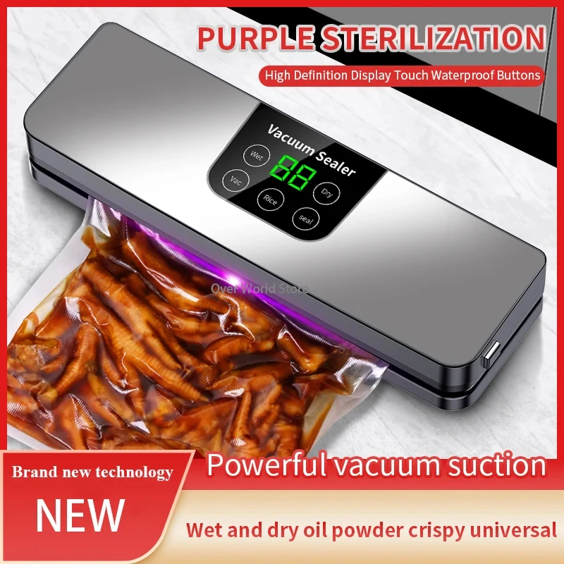 Household vacuum sealing machine cutting knife vacuum preservation machine small sealing machine food plastic sealing machin image 4