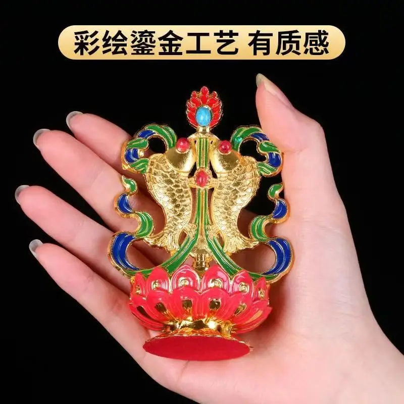 Eight auspicious ornaments, Tibetan Buddhism Talisman offerings, Tantra Auspicious Eight Treasures, CHATTRA, 8pcs/ set~