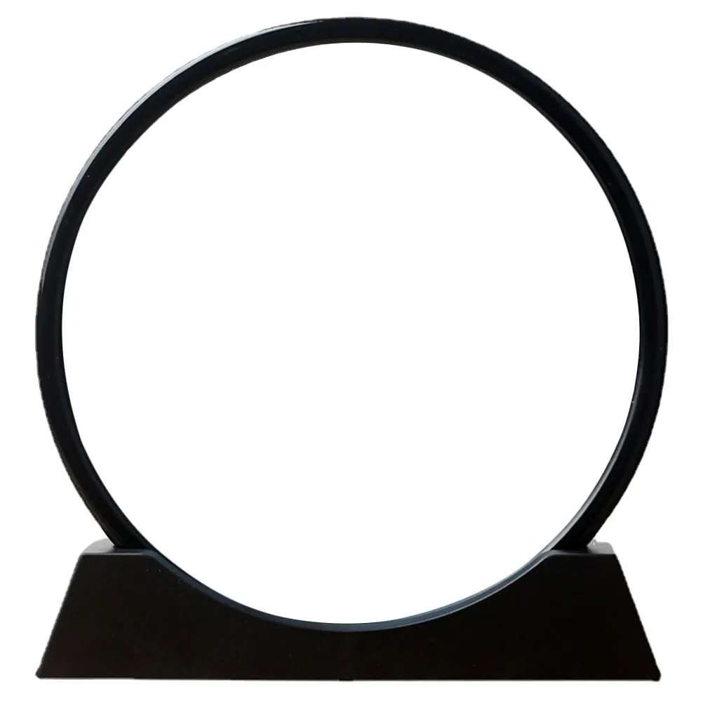 Ramka do samodzielnego wykonania, okrągła/kwadratowa, 12 cali, czarna podstawa, do zestawu kreatywnego, dekoracji domu i biura, zestaw do malowania ruchomym piaskiem, DIY.