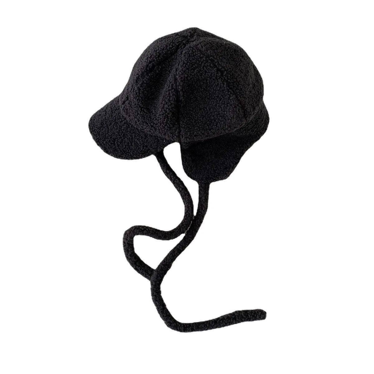 Ski Flight Cap Baseball Cap Men Women Ear Protection Warm Windproof Autumn And Winter Russian Cap lamb\'s Wool Hundred Cap