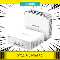 GEEKOM XT12 Pro Mini PC, Intel Core i9-12900H 14 Cores Up to 5.0GHz, 32GB RAM 1TB SSD, 2*USB 4 (8K)+2*HDMI 2.0 (4K) Quad Display