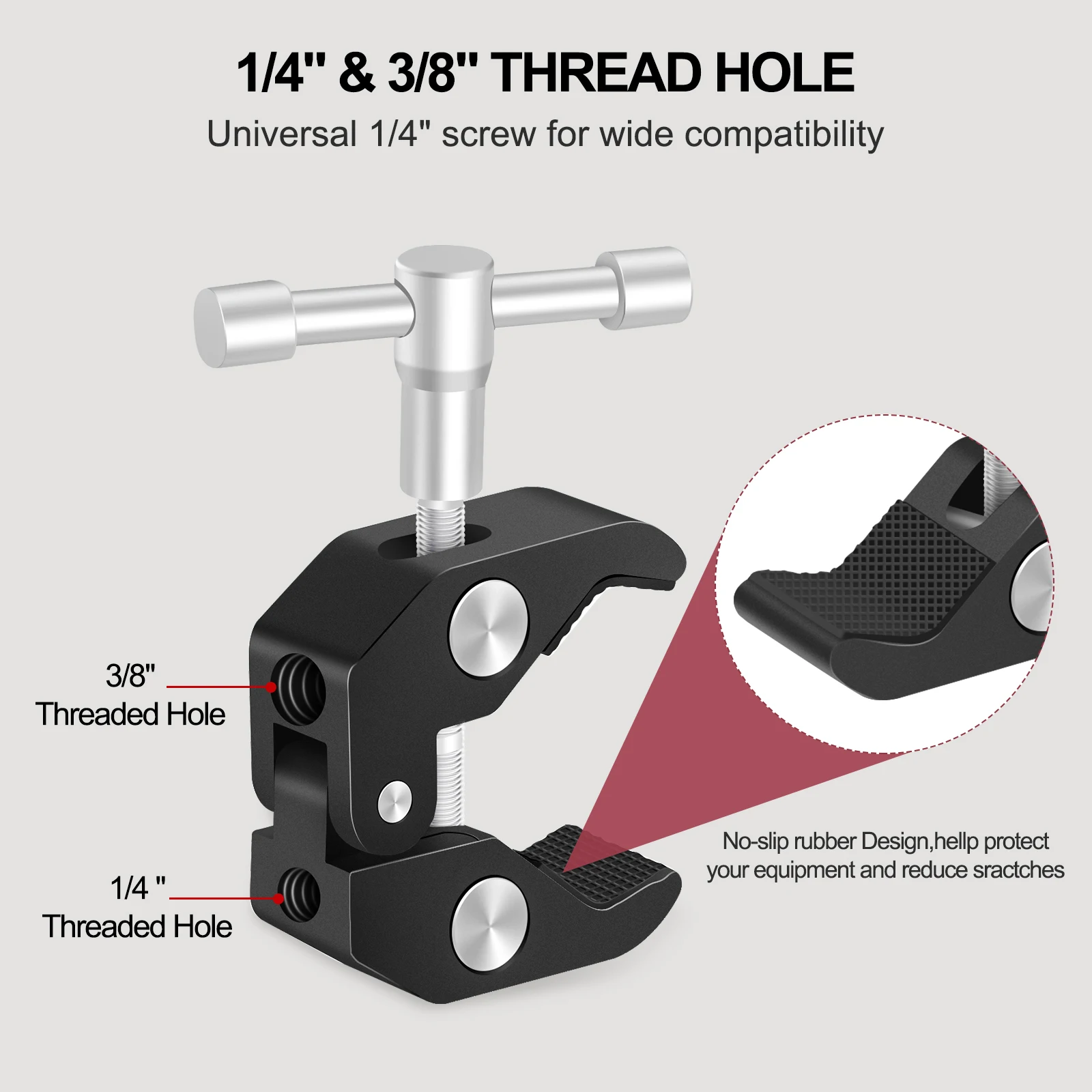 NEWACALOX Soldering Helping Hands 360° Rotating Hot Air Gun Holder Circuit Board Clamp for Phone/Computer  Electronic Repair