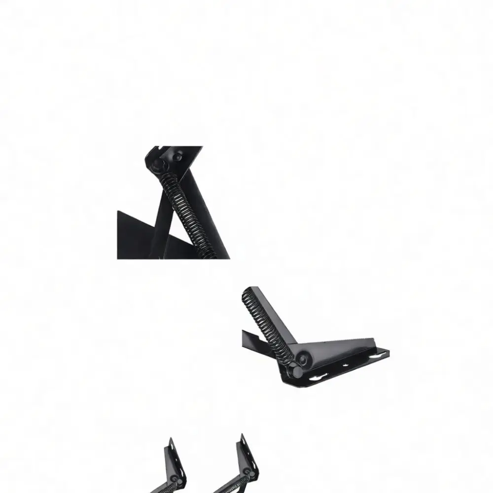 Black Spring Hinge For Sofa Bed Lift Support Mechanism Cabinet Storage Box Lid Replacement Furniture Hardware Accessory