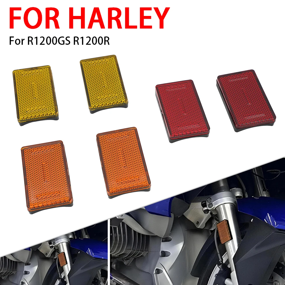 

Fork Leg Reflector ABS Plastic Reflectors Fit For BMW K1200RS K1200GT K1300GT K1200R R1200RT R1200GS R1200R R1200ST R 1200 GS
