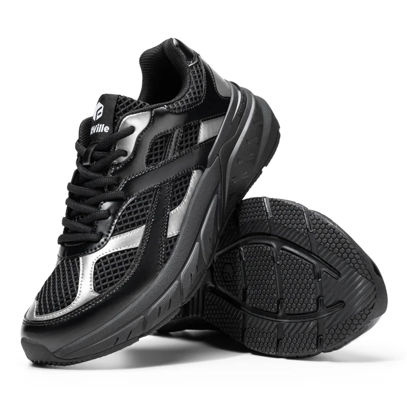 

FitVille Extra Wide Walking Shoes For Men Wide Width Retro Sneakers Non Slip Cross Trainers With Arch Support For Flat Feet