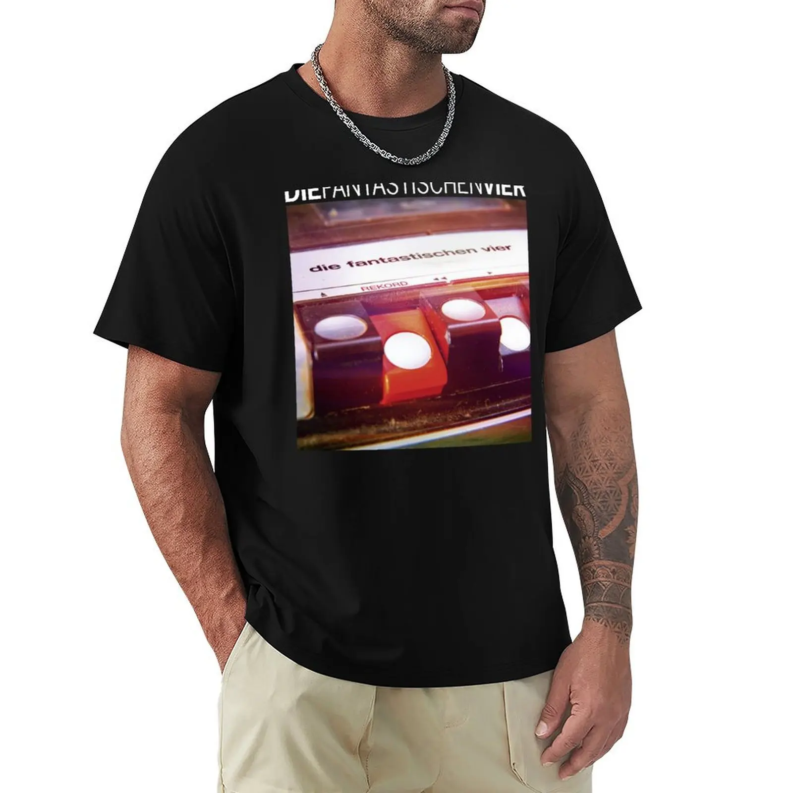 DIE FANTASTISCHEN VIER BAND T-Shirt t shirt man cotton T-Shirt
