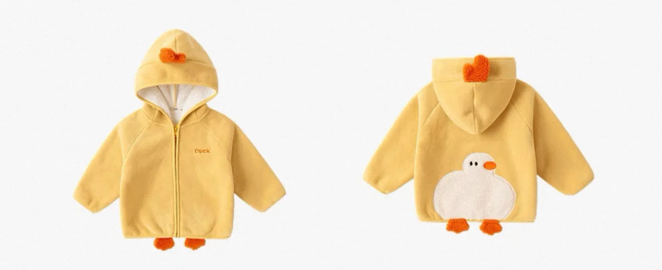 2026 Herbst Winter Kinder Fleece Kapuzenjacke Baby Junge Mädchen Cartoon Dinosaurier Verdickte Warme Oberbekleidung Kinderkleidung Winddichter Mantel – Detail 2