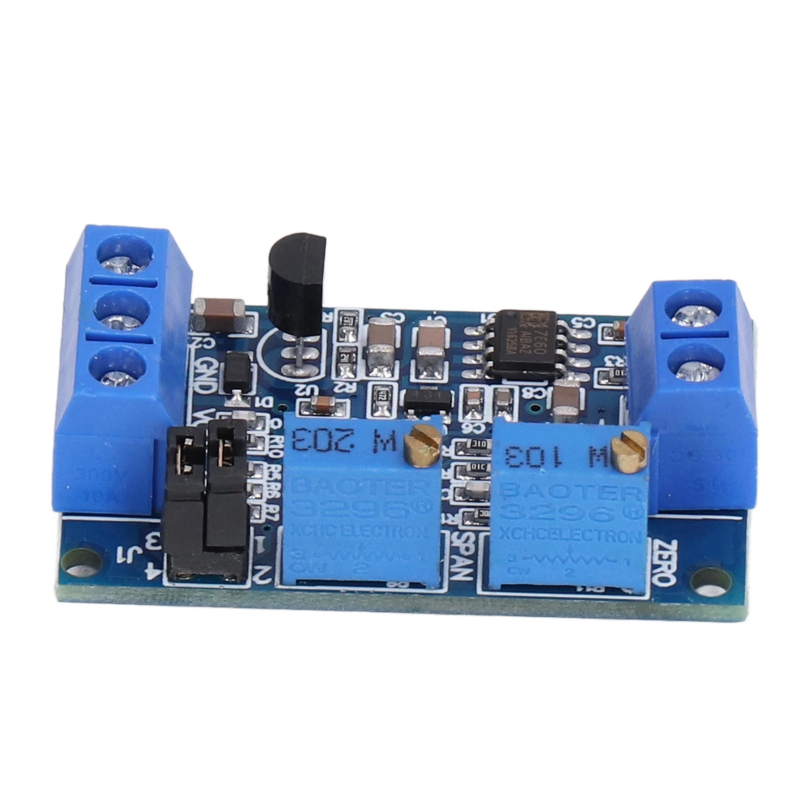 Current-To-Voltage Converter Module 0/4-20mA To 0-3.3V 5V 10V Signal Transmitter Conditioning Module MCU Sensor Measurement Tool