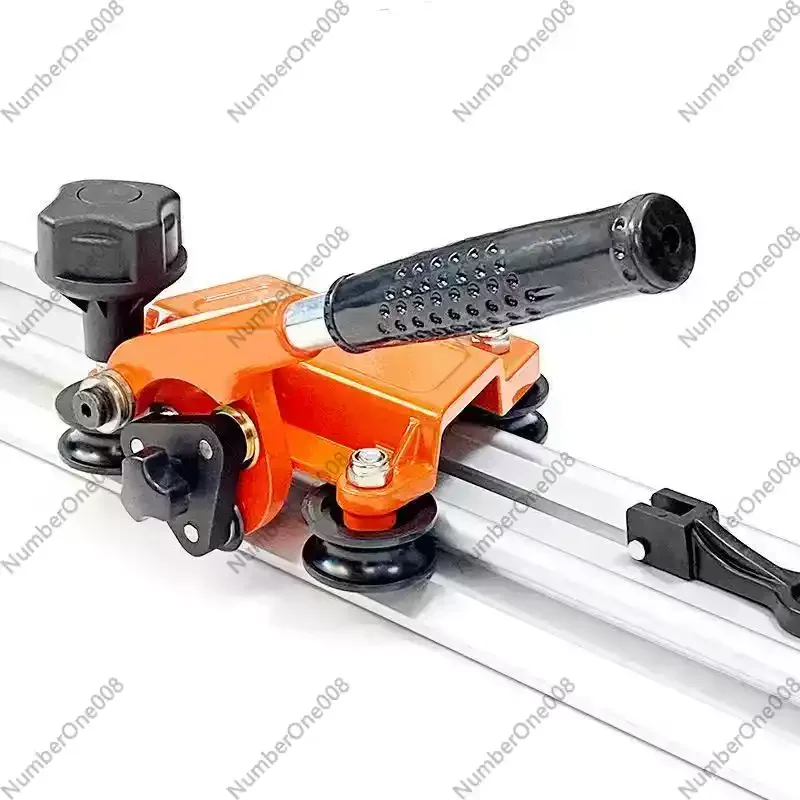 Tile Rock Slab Large Slab Track Cutting Machine Manual Rowing Track Push Knife Cutting Artifact
