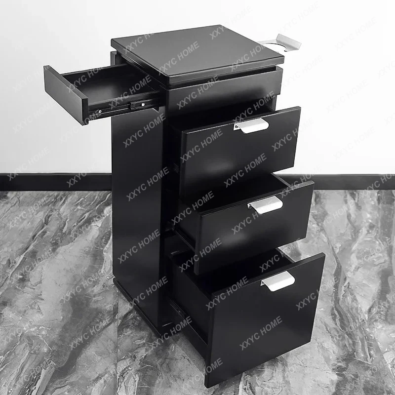 Barber Shop Tool Cabinet Tool Table Storage Rack Drawer Cabinet Multifunctional