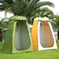Portable Pop-Up Tent Outdoor Shower Room Camping Tent Privacy Toilet Tourist Tents Outdoor Camping Shower Bathing Tent
