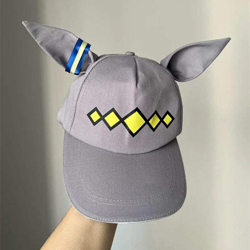 Anime Umamusume: Pretty Derby Oguri Cap Ear Peaked Cap Summer Sun Hat Cartoon Baseball Cap Props Cosplay Accessories Halloween