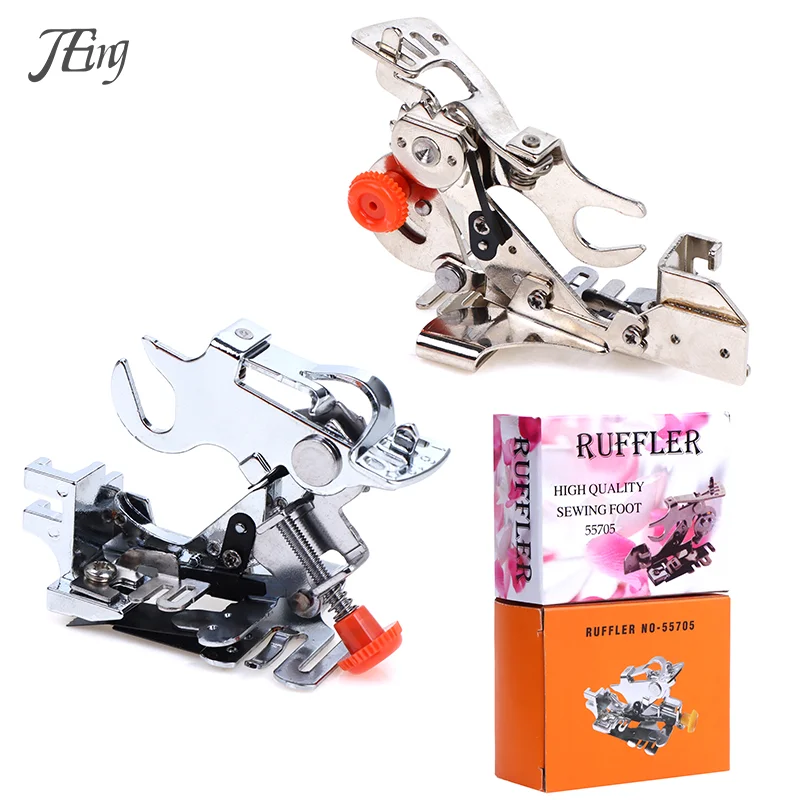 Ruffler Sewing Machine Parts Presser Foot Press Feet Sewing Accessories Low Shank Pleating Presser Foot