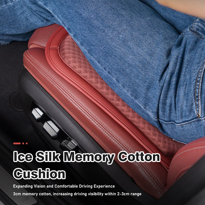 For Zeekr Car Seat Cushion Thicken Breathable Ice Silk Protector Pad 001 2021 2022 2023 2021-2023 009 X Krypton