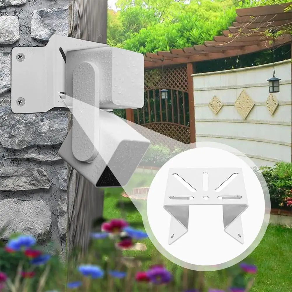Wall Corner Bracket Metal Wide Angle Adapter Monitoring Area Up To 270°Mount Metal Bracket For Eufy CCTV Security Cam N6F7