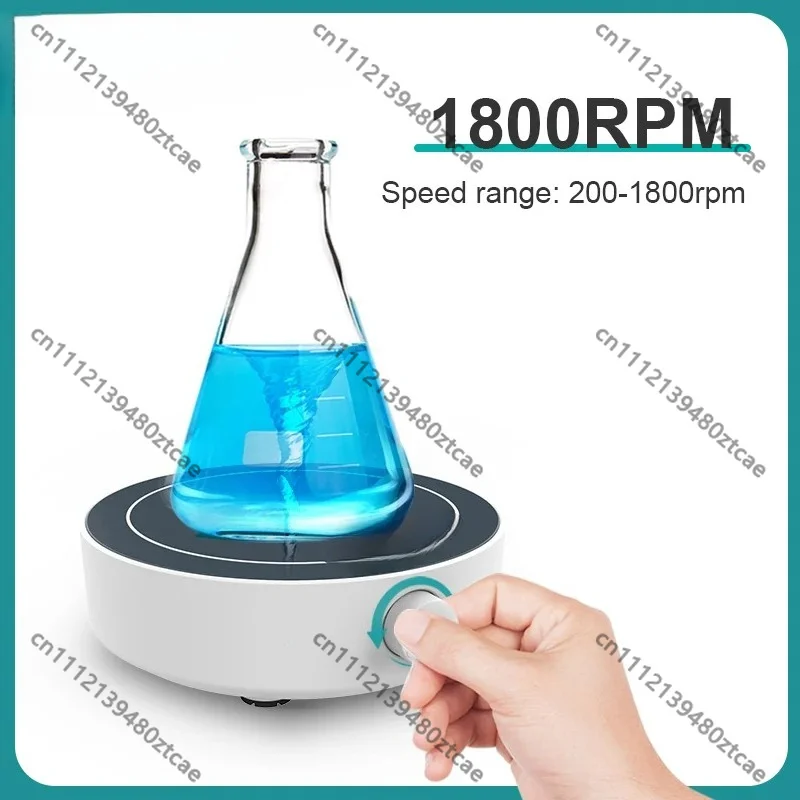 

Mini Magnetic Liquid Stirrer With Stir Bar Lab Mixing Equipment Universal 100-240V Multi Plug Laboratory Stirring Tool