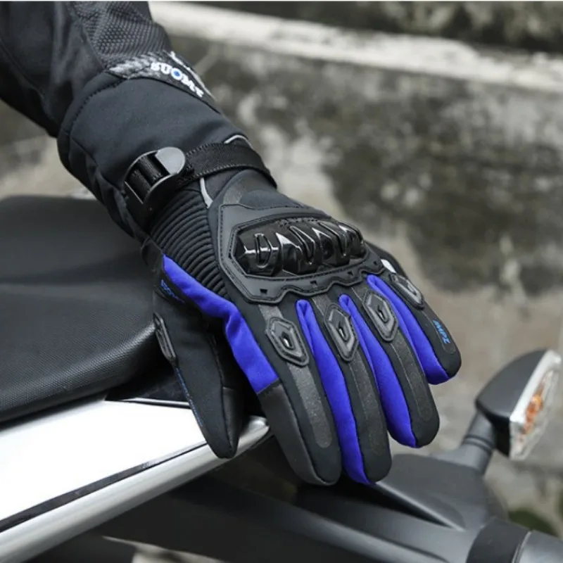 

High Quality SUOMY Winter Waterproof Warm Touch Screen Gloves Moto Motorbike Men Women Couples Riding Racing Motorcycle Gloves