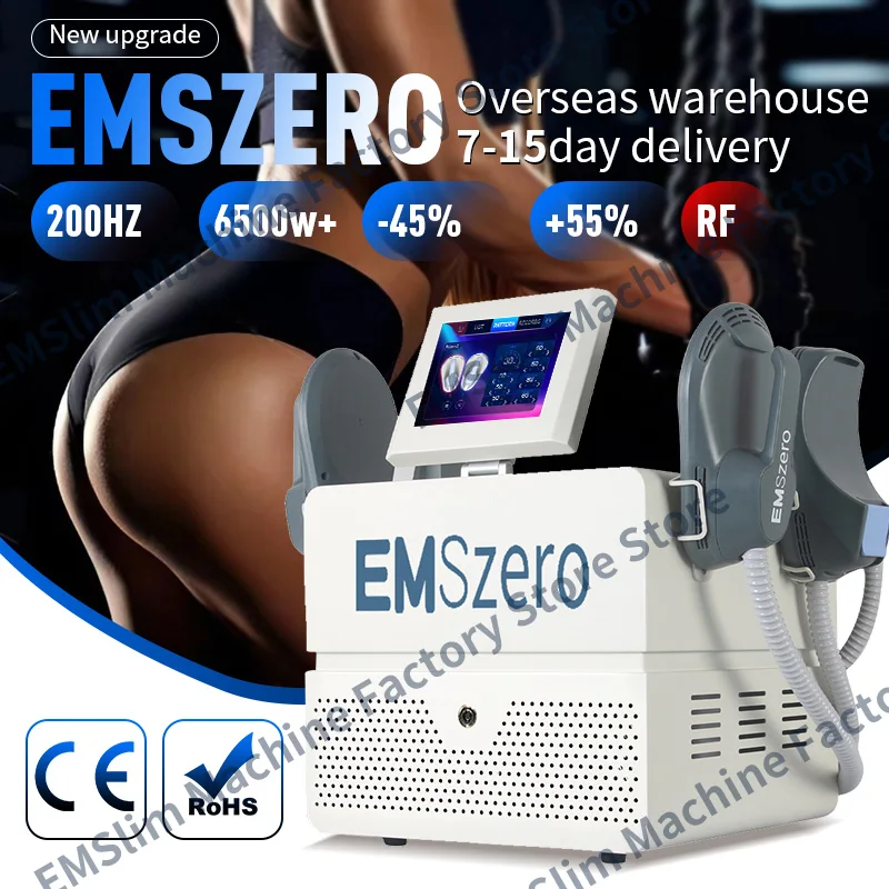 

EMSzero, 6500 Вт, 200 Гц, мышечная стимуляция, удаление жира, машина для похудения EMSZERO PRO ULTRA RF