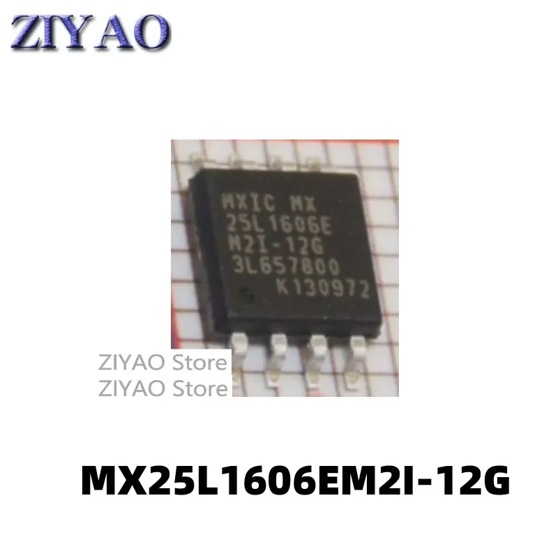 5PCS MX25L1606EM2I-12G MX25L1606E 2M FLASH SOP-8