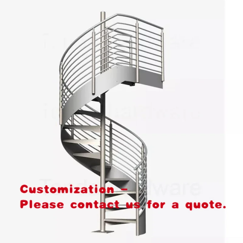 custom.Modern Design Luxury Steel Stairs Simple Outdoor Staircase with Durable Feature American Style