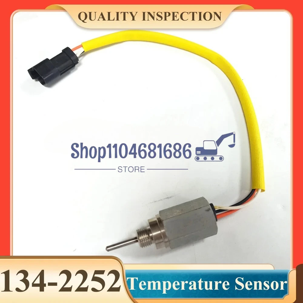 Excavator Sensor Temperature Sensor 1342252 134-2252 for 3304 3306 3406B Engine parts