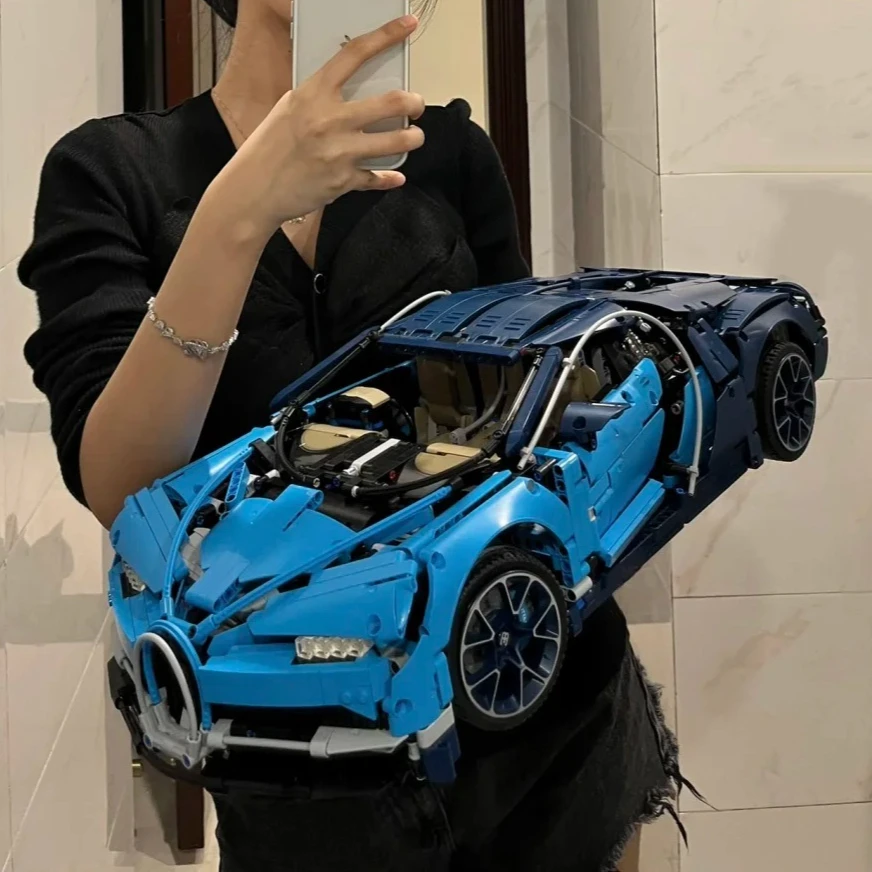 مجموعات مكعبات بناء سيارة سوبر سوبر كار 42083 متوافقة مع جزيئات ليغو مناسبة لهدايا عيد الميلاد 3599 قطعة
