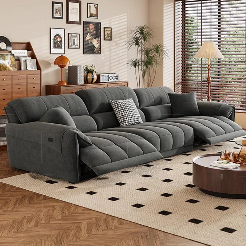 

Ergonomic Orange Living Room Sofas Armrest Design Recliner Salon Electric Sofa Modern Designer Lounge Divano Trendy Furniture