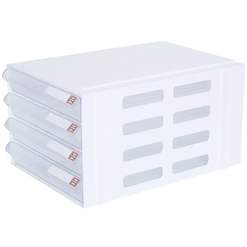 Drawer Type A4 File Storage Box Office Desktop Sundry Data File Classification Creative Group Box