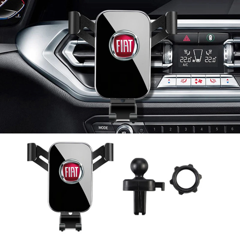 

Universal Gravity Auto Phone Holder Car Air Vent Clip Mount Mobile Phone Holder for Fiat Aegea 500c Panda Uno Palio Tipo Doblo