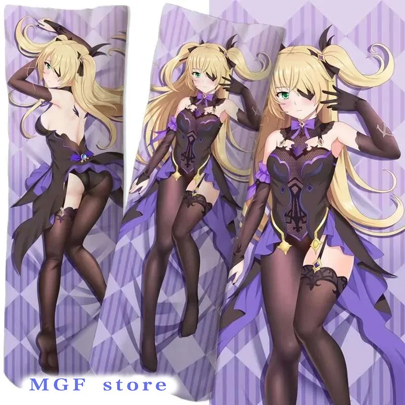 

Game Genshin Lumie Ningguang Fischl Figure Equal Body Pillow Double-Sided 3D 50*160cm Printing Customizable Sexy Pillowcase